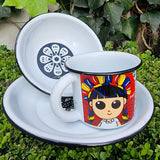 Vajilla Infantil de Peltre "Ameyal"