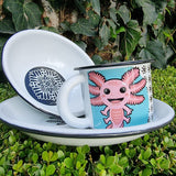 Vajilla Infantil de Peltre "Axolotl"