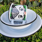 Vajilla Infantil de Peltre "Tlacoyo"